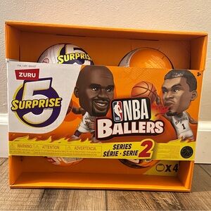 2025 NBA Ballers Series 2 Zuru 5 Surprise Factory Sealed 4 Collectible Figures